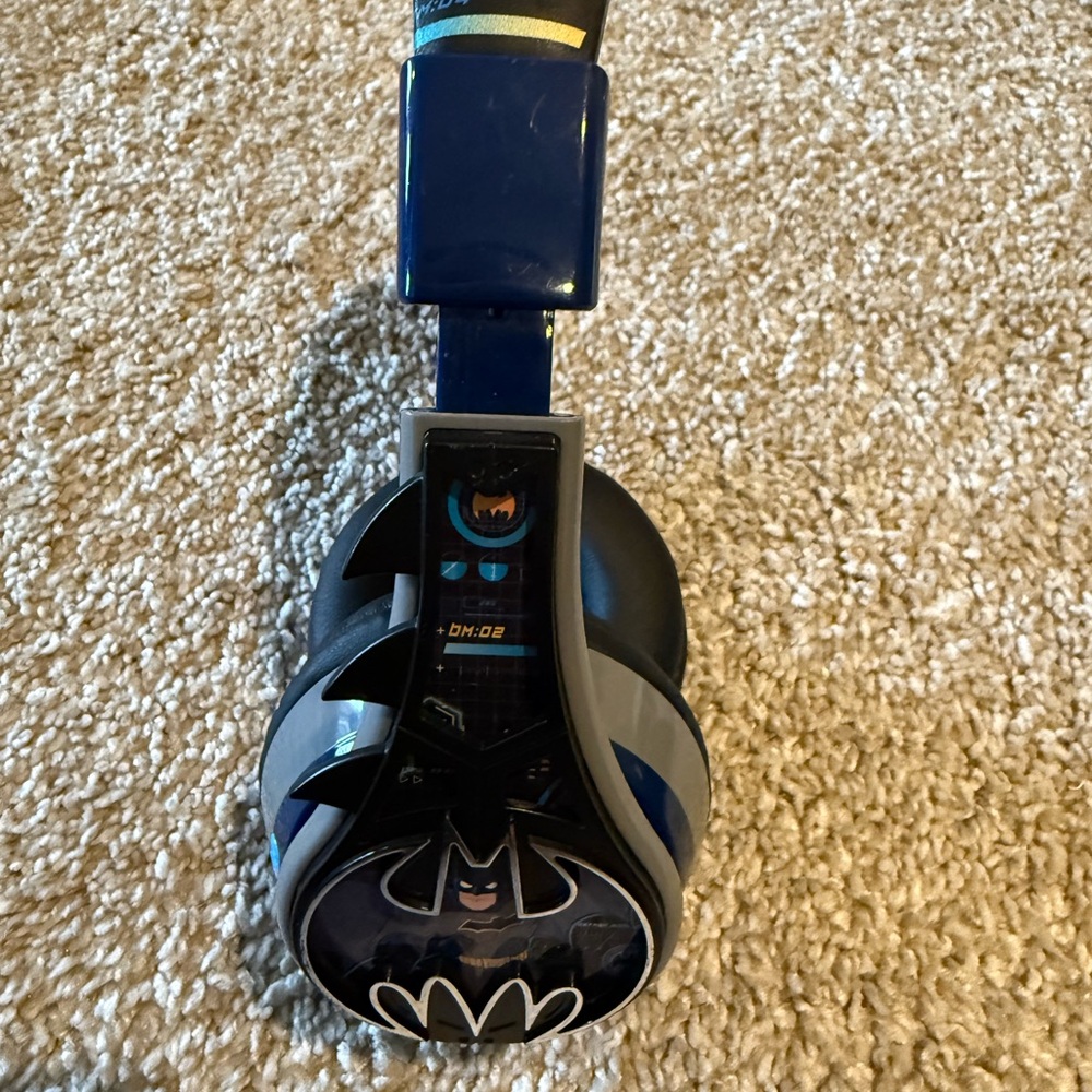 Batman Themed Bluetooth Wireless Headphones